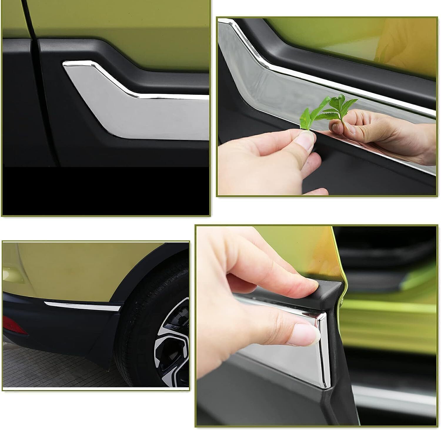 For 2017-2022 Honda CR-V CRV Stainless Steel Door Side Body Molding Strips Trim