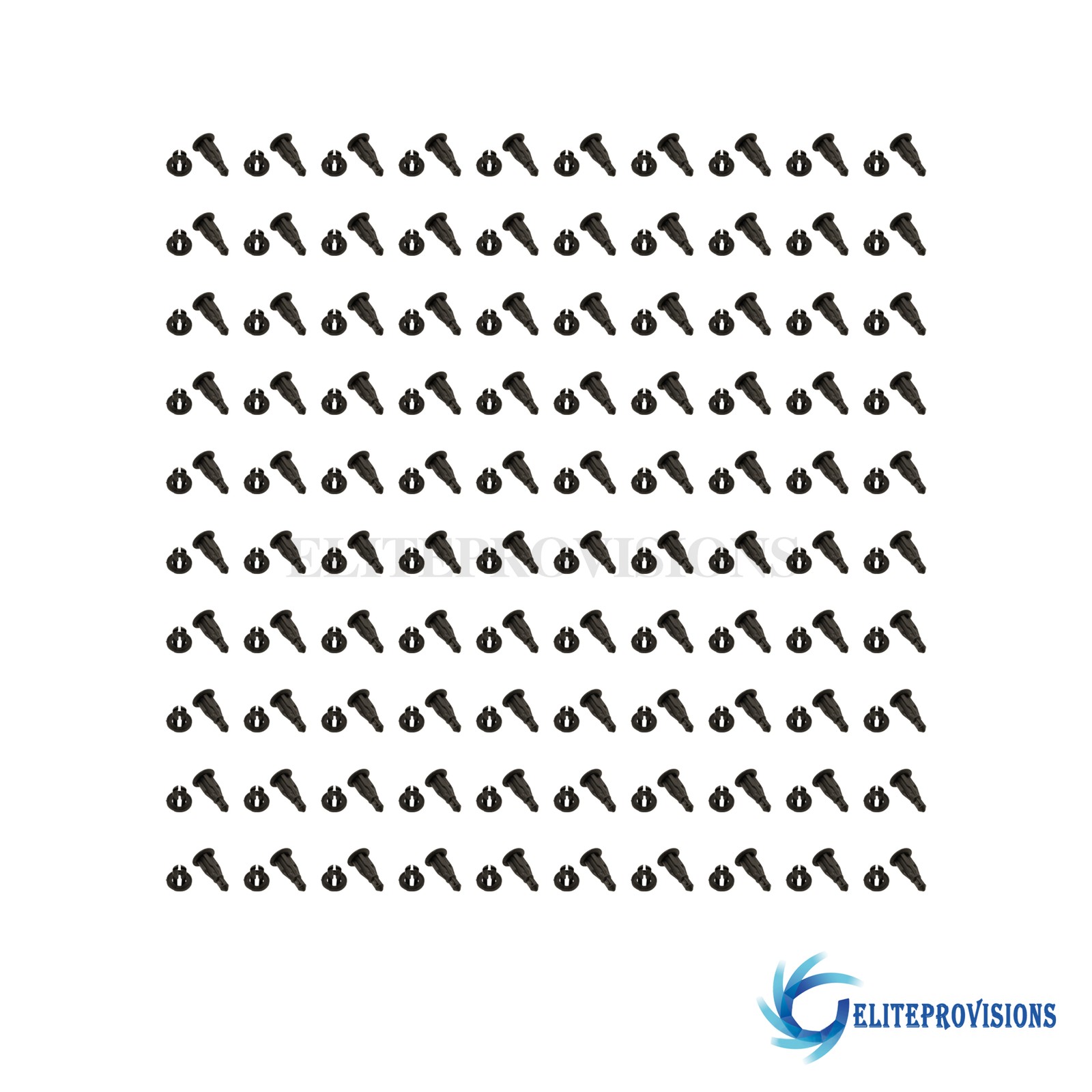 100pc Front Bumper Fender Moulding Grille Clips Fastener For Honda 91503-SZ3-003