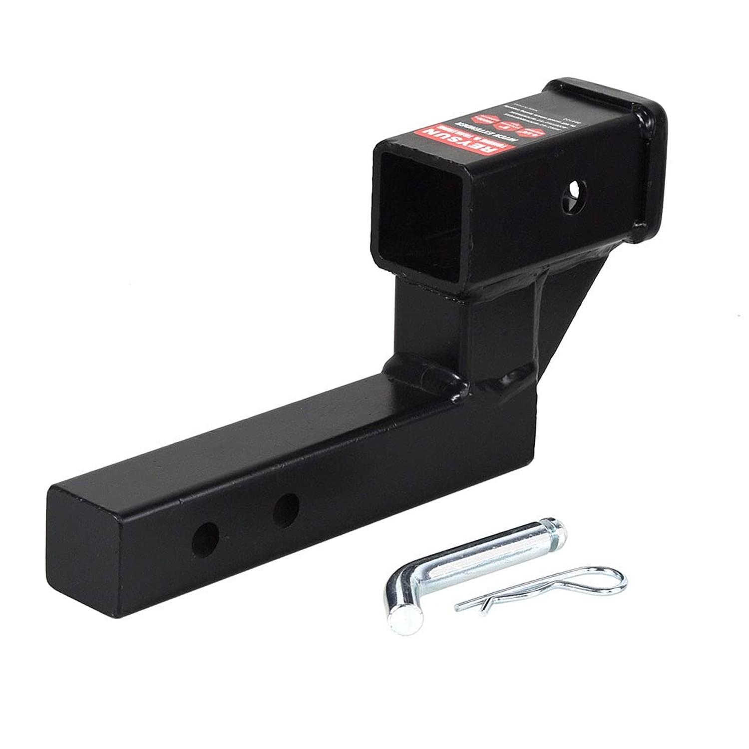 864122 Trailer Hitch Riser 2 inch Receiver Hitch Extension with 4-1/4 inch Ri…