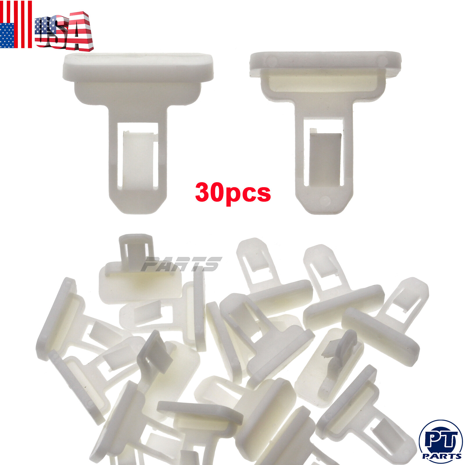 30x Fit TOYOTA BUMPER Retainer Clips RAV4 4Runner 2013-2017 Corolla 2010-2017