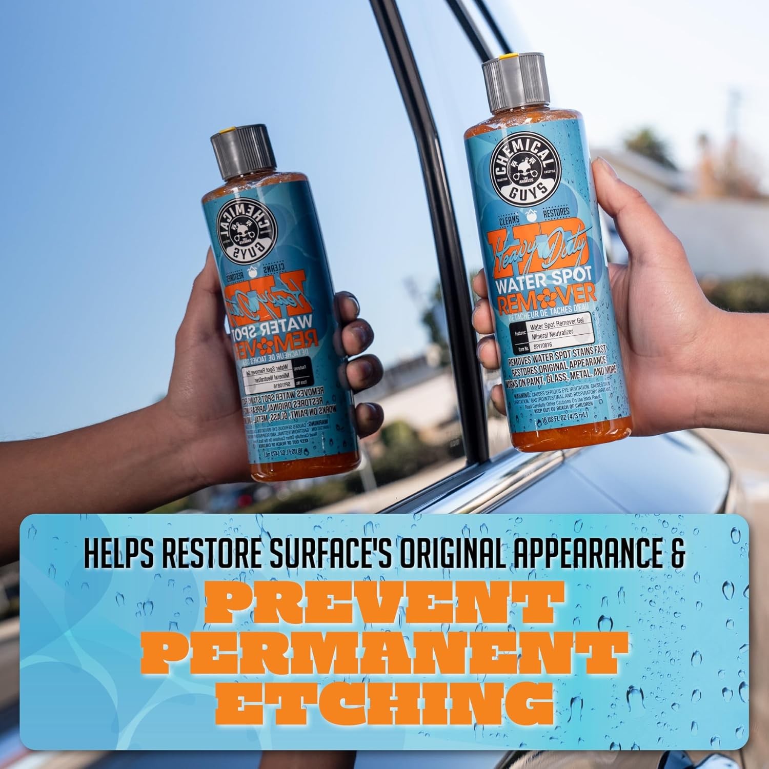 Chemical Guys – Heavy Duty Water Spot Remover (16 oz) (3 Pack)