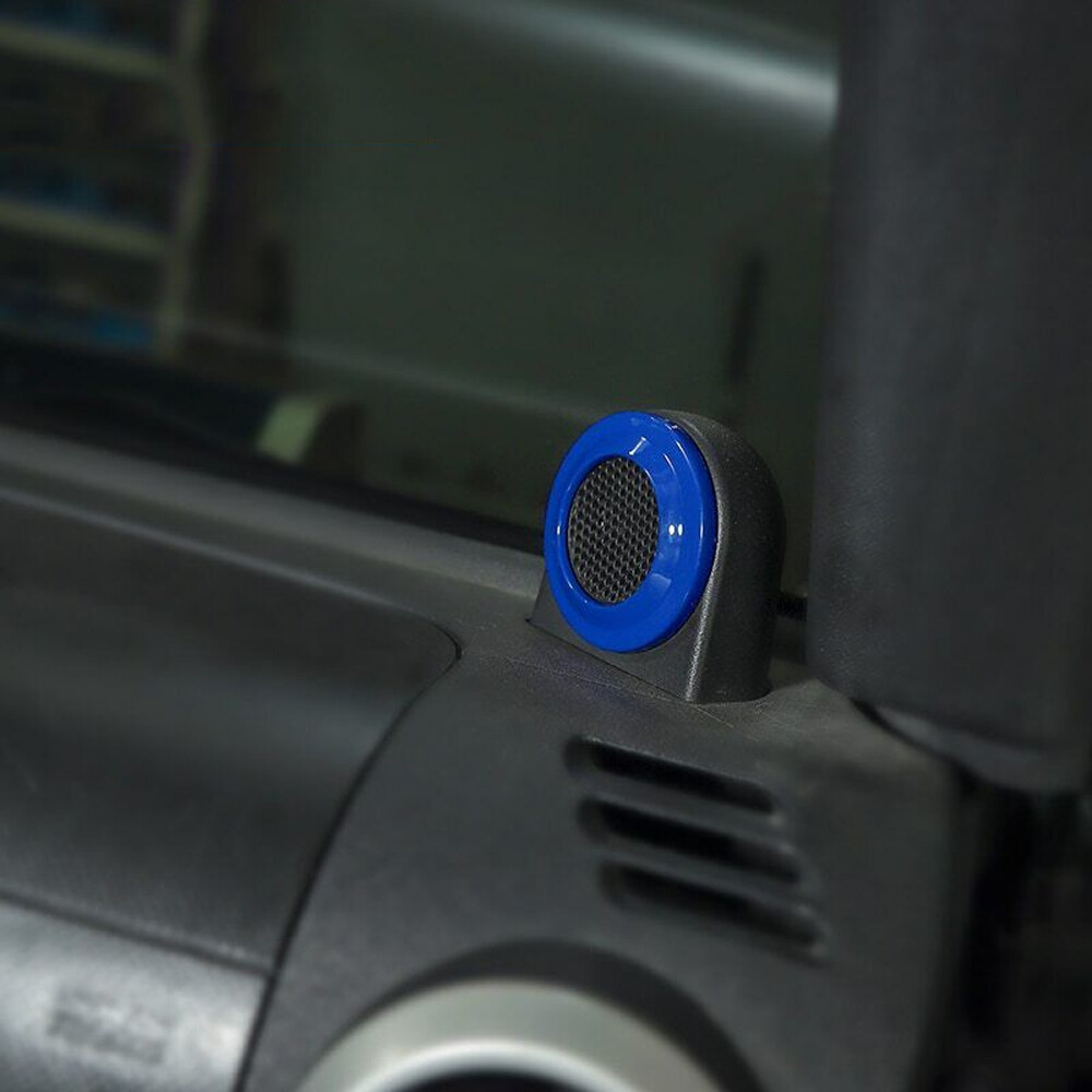 Interior A Pillar Speaker Decorative Cover Frame Trim for Jeep Wrangler 2008-14