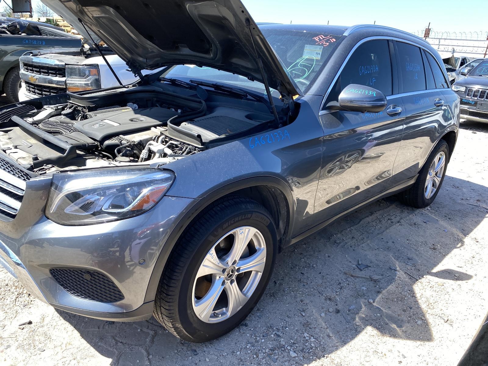Used Left Sun Visor fits: 2018 Mercedes-benz Mercedes glc-class 205 Type Sedan L