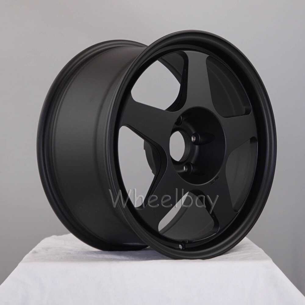 4 PCS ROTA WHEEL SLIPSTREAM 17X8 5X114.3 35 SBLACK 20.1 LBS
