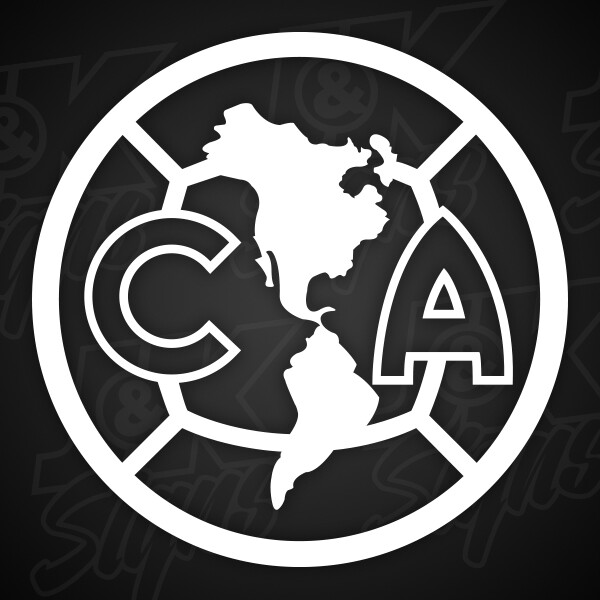 CLUB AMERICA STICKER DECAL LIGA MX MEXICO FUTBOL Car Truck