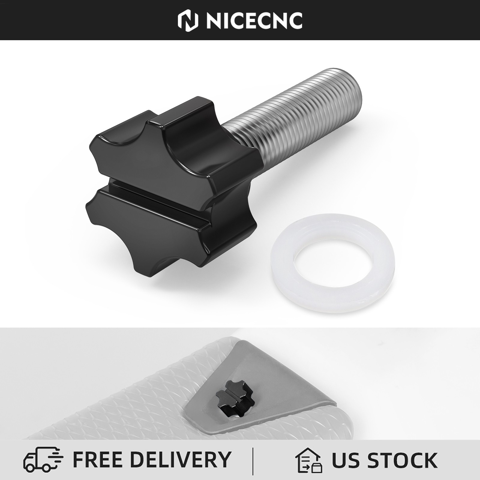 NICECNC Quick Release Seat Bolt For KTM 150-500 EXC/EXCF/XCW/XCF-W/XW-F 2024-26