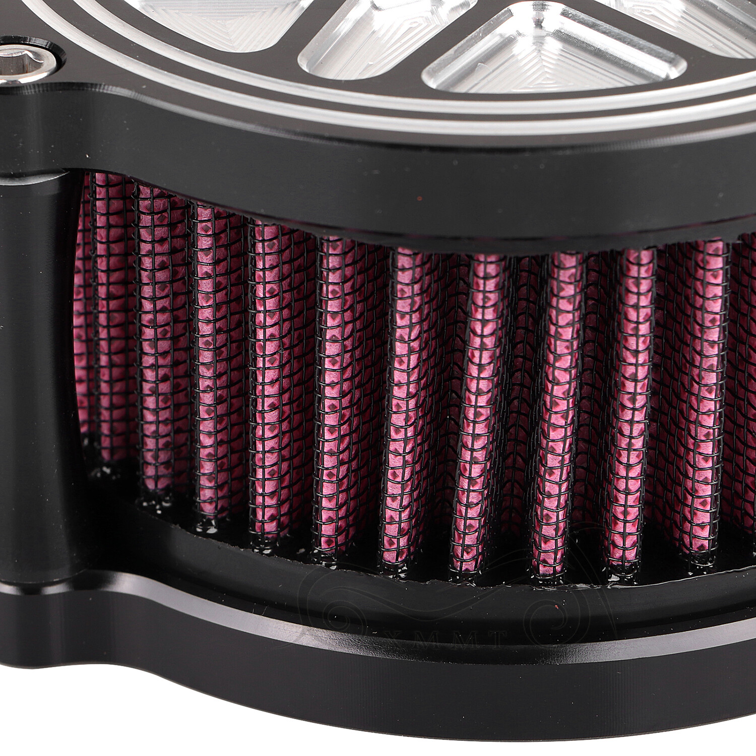 Chrome CNC Cut Air Cleaner Intake Filter For Harley Touring 08-16 Electra Glide