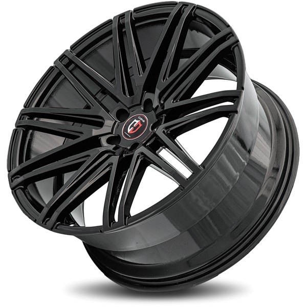 Curva C48 20×9 5×112 +35mm Gloss Black Wheel Rim 20″ Inch