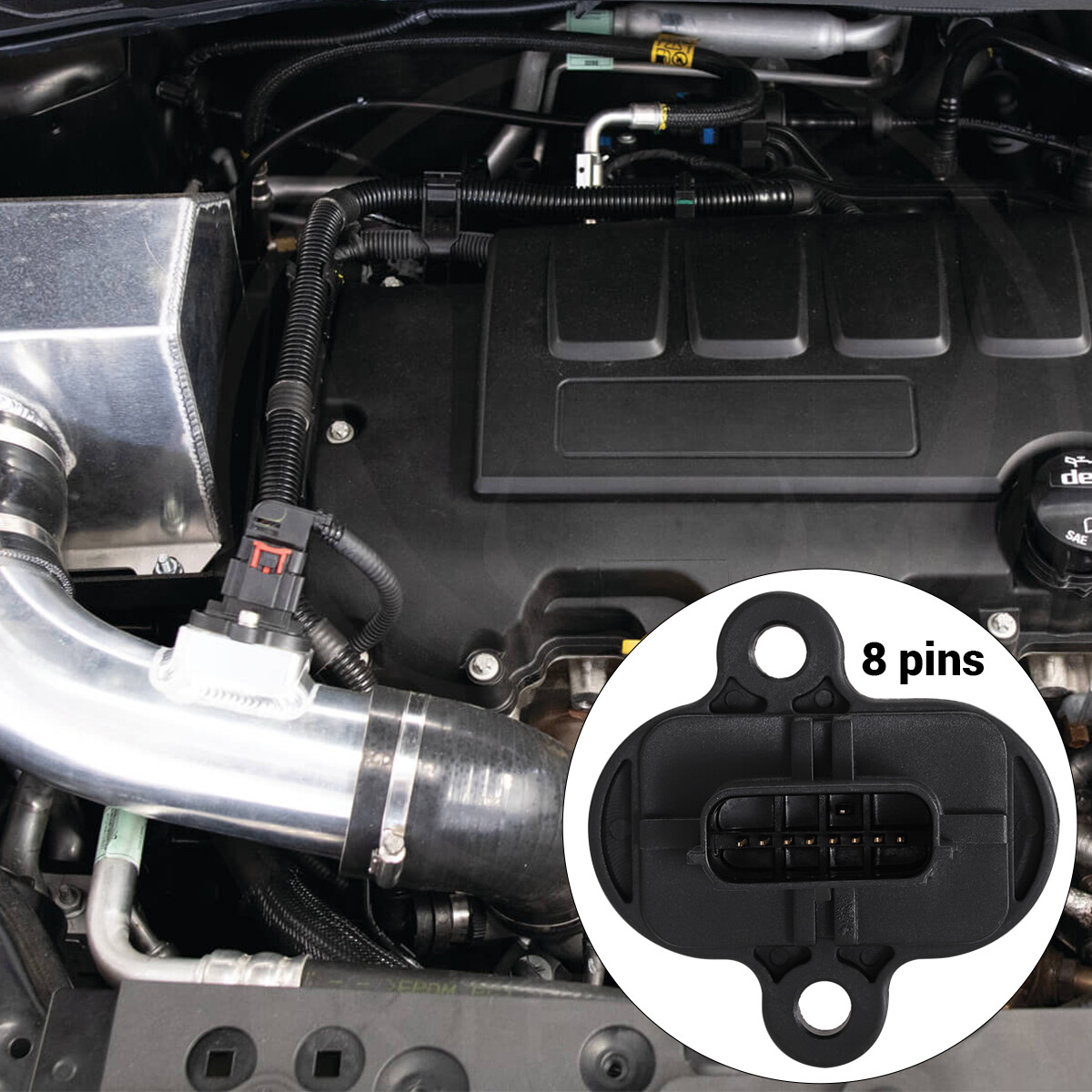 12671624 Mass Air Flow Sensor for 2011-2019 Chevy Cruze LT LTZ Premier 1.4L 1.8L