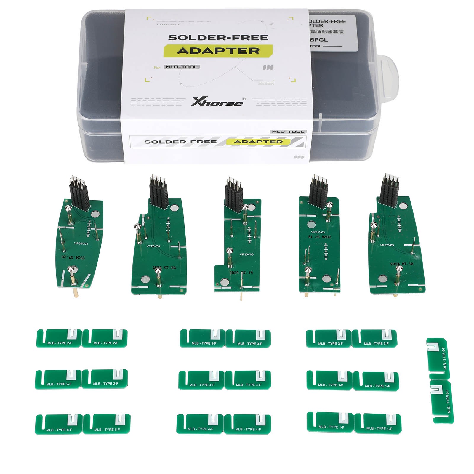 Xhorse XDMLBPGL MLB Tool Solder-free Adapter Kit Fit Adding Key for MLB Model
