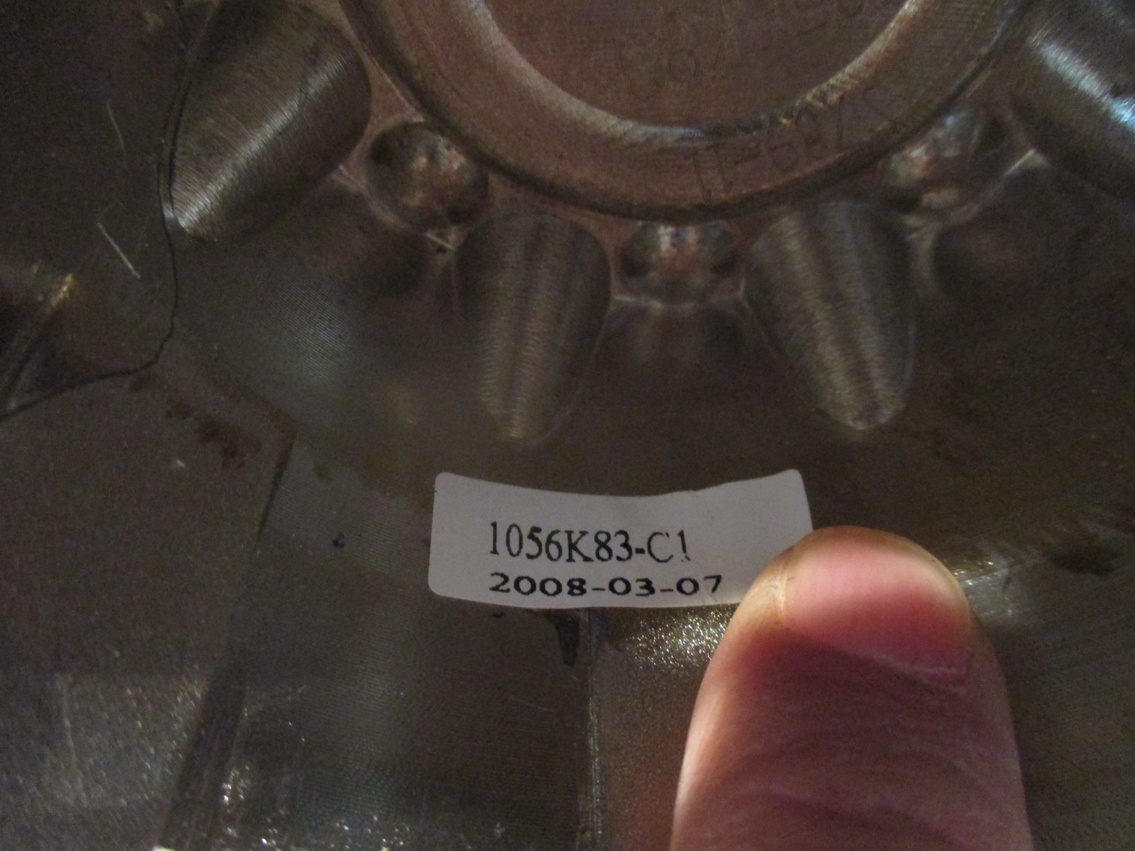NOS Motosport Alloys 3.25″ OD Single Center Cap 1056K83 1056K83-C1 S709-11