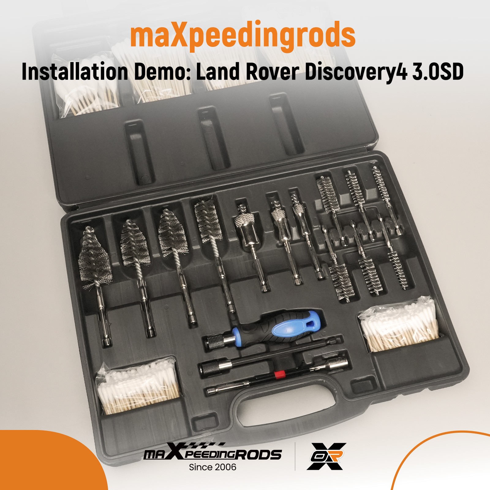Diesel Injector Seat Brush Set For Automotive Industrial Use All Truck Sizes