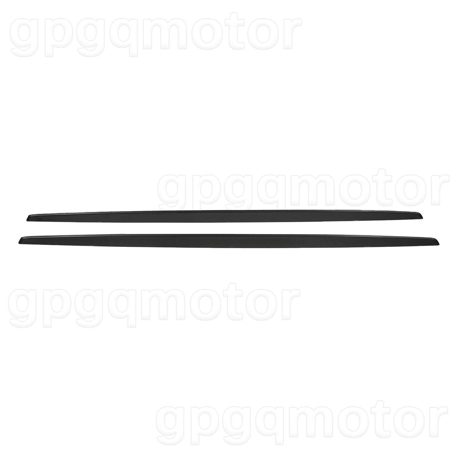 For BMW 1-SERIES M E81 E82 E87 E88 2007-2013 MP Style Black Side Skirt Extension