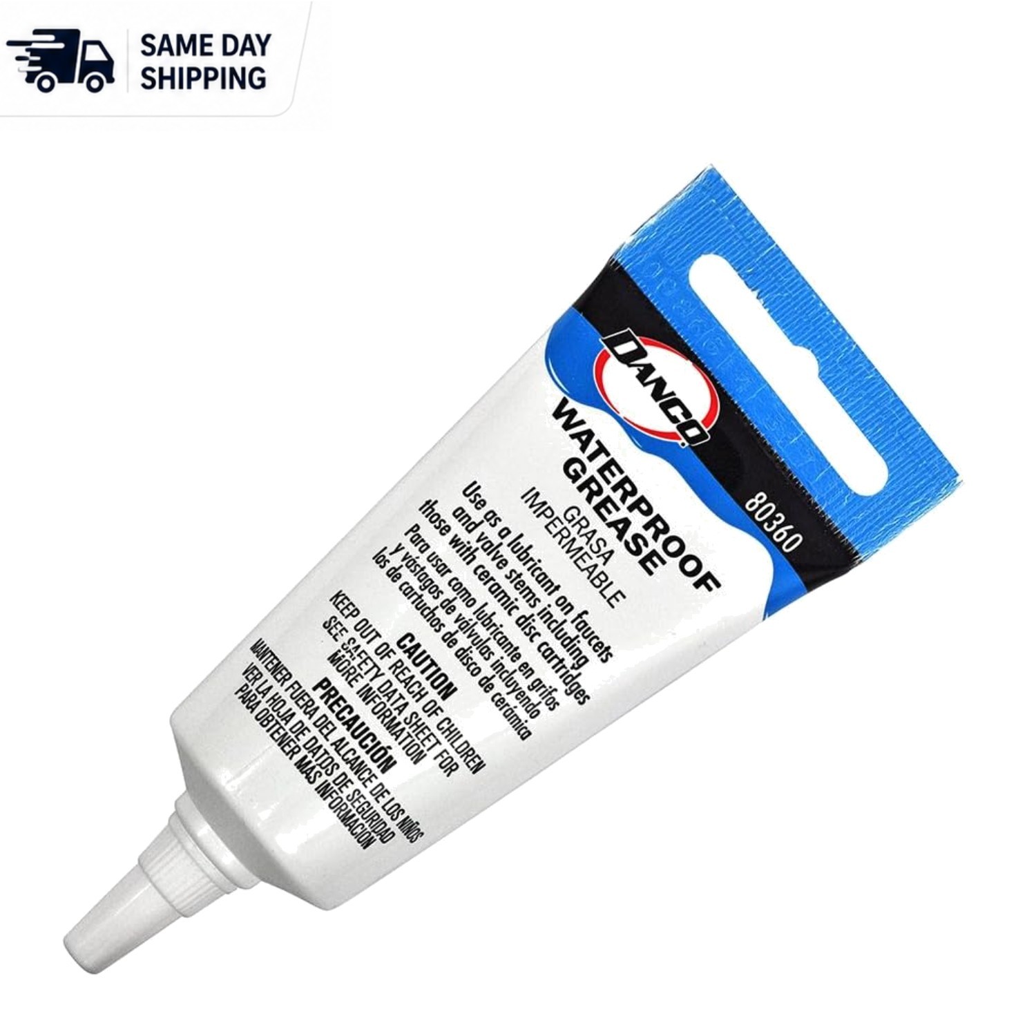 Waterproof Faucet Grease 1/2 Oz – Silicone Lubricant for Smooth Valve Operation