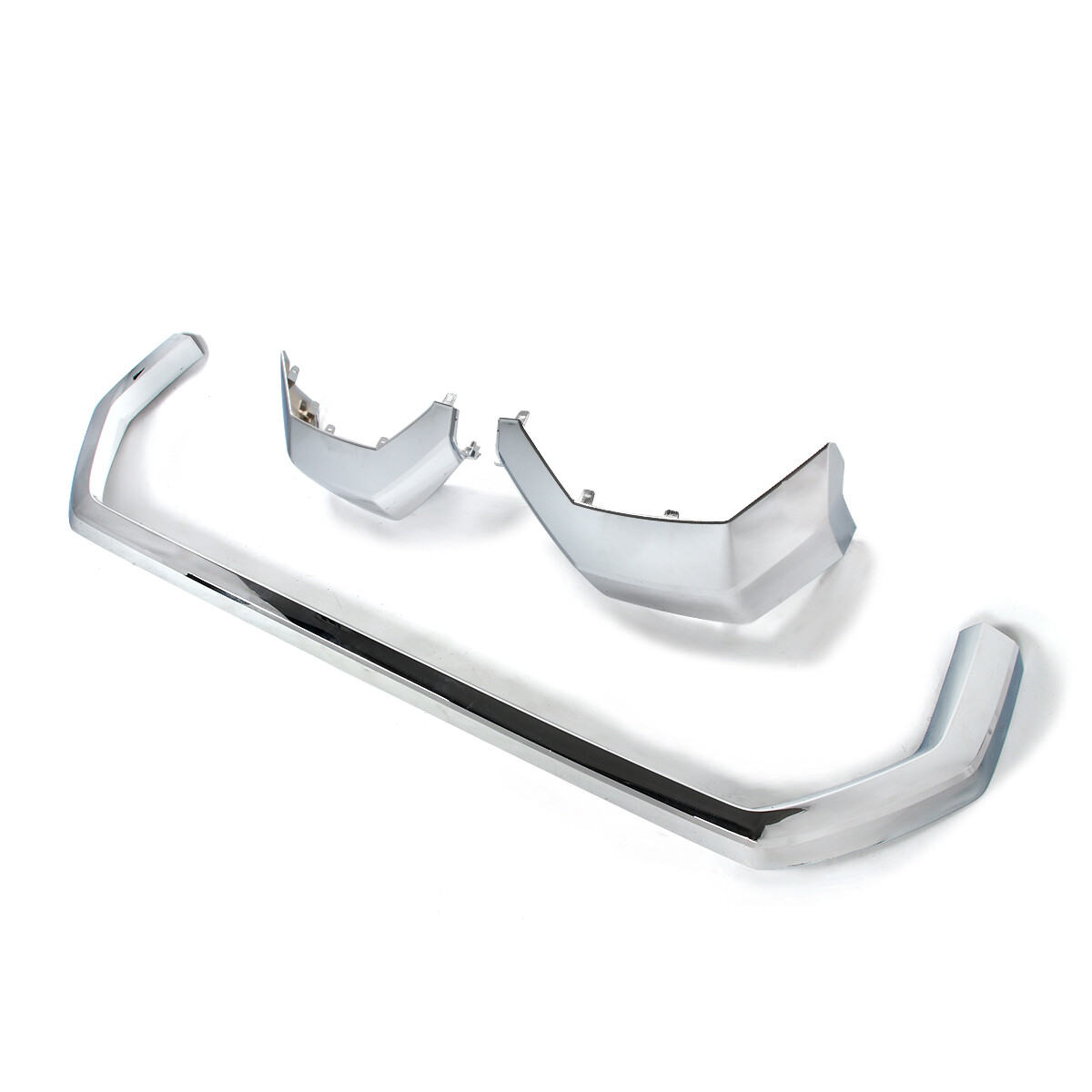 Front Grille Trim Molding Surround Chrome For Toyota Tundra 2022-2024 Plastic