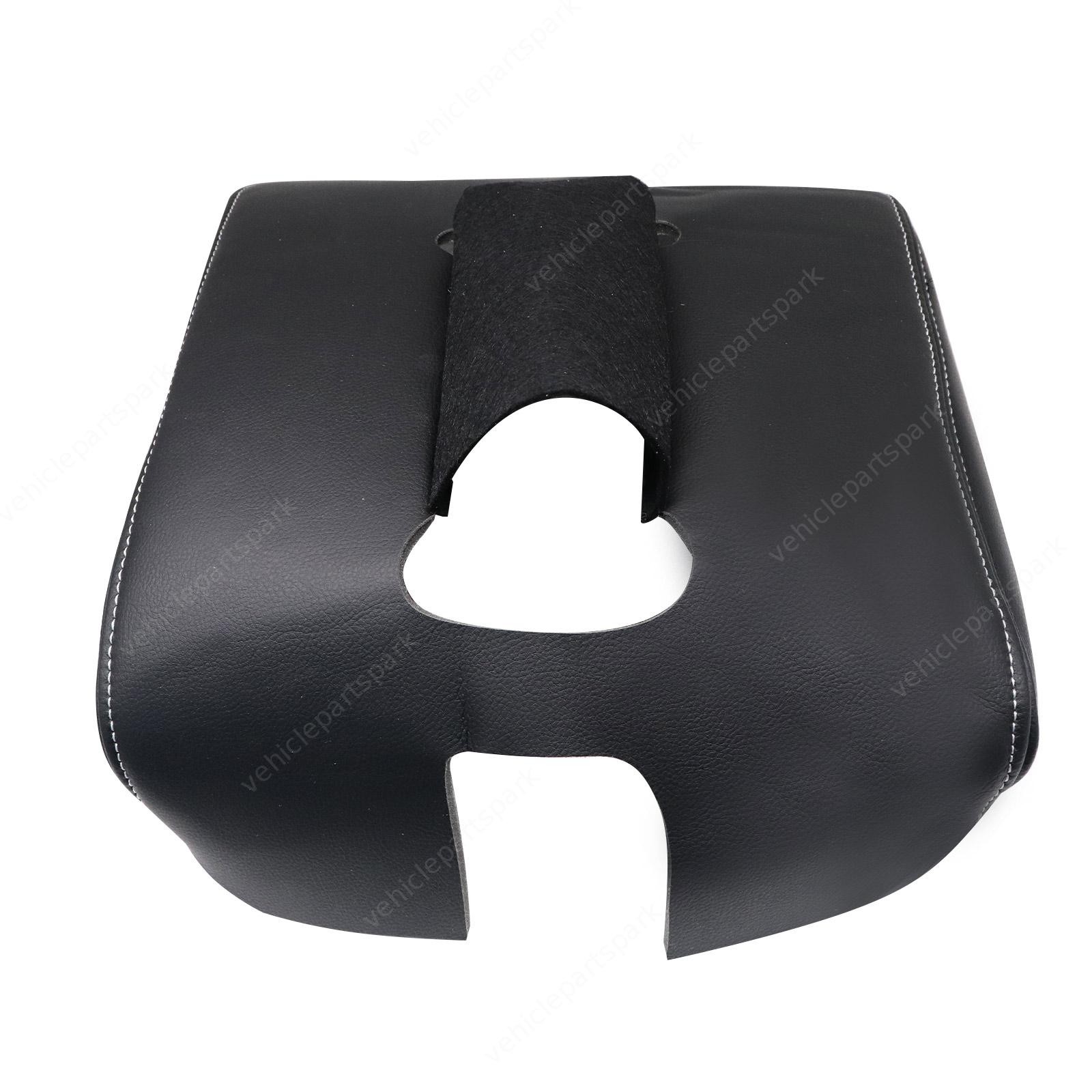 For Chevy Silverado SIERRA 2014-2017 2018 Console Lid Armrest Cover Gray Stitch