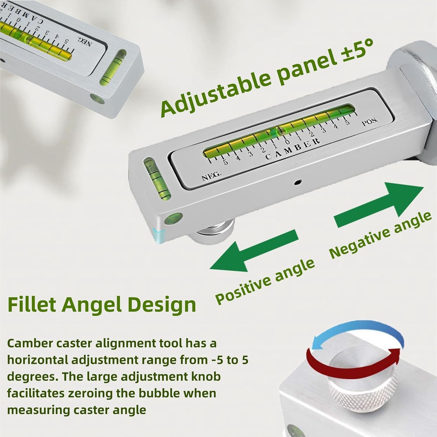Expert-Level Wheel Alignment Kit for Cars, Trucks & RVs – Compact Design
