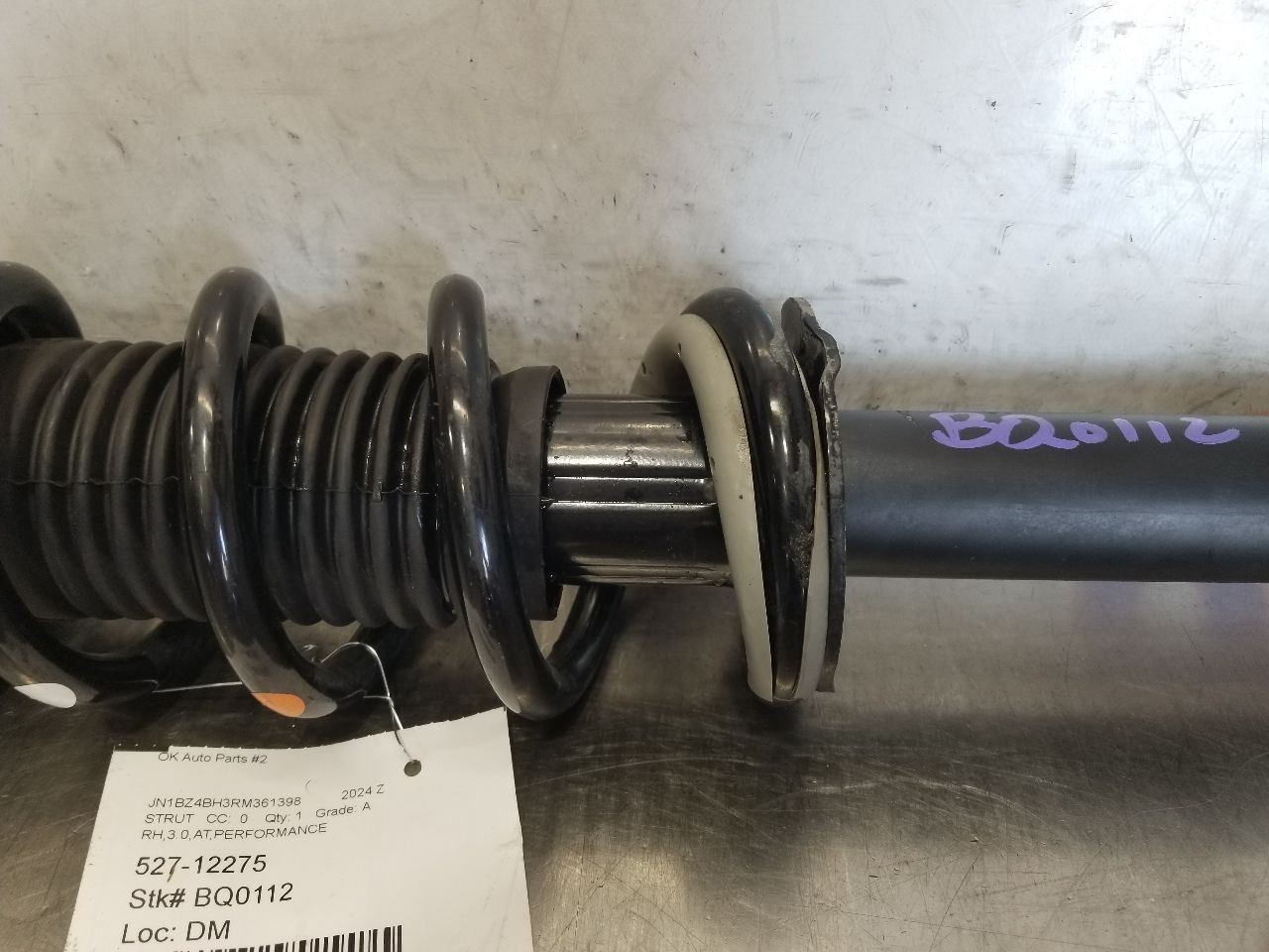 24 NISSAN Z PERFORMANCE 3.0L STRUT FRONT RIGHT PASSENGER RWD