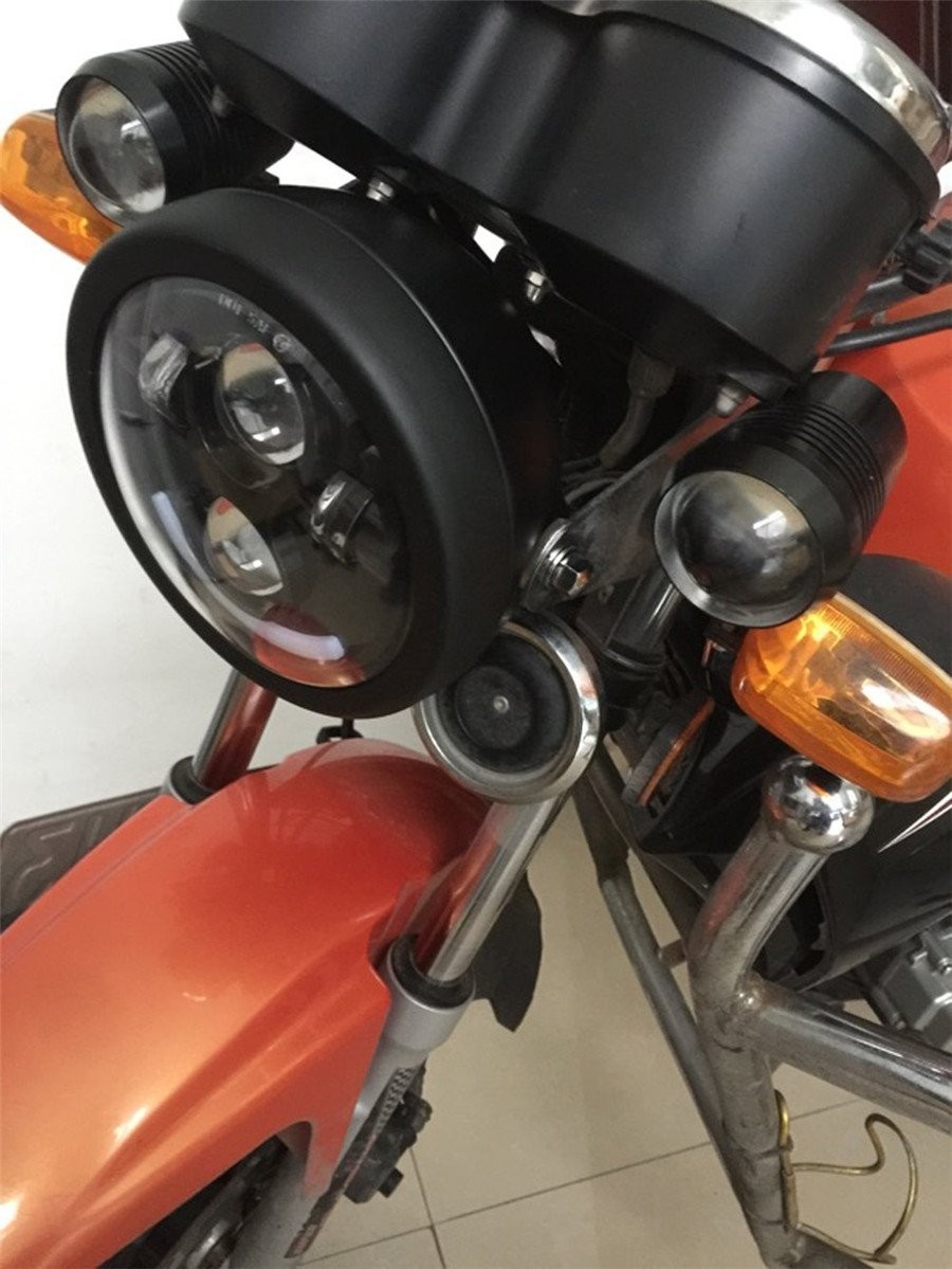 5.75″inch LED Headlight+Housing Bucket For Honda Shadow VT 600 750 1100 VTX 1300
