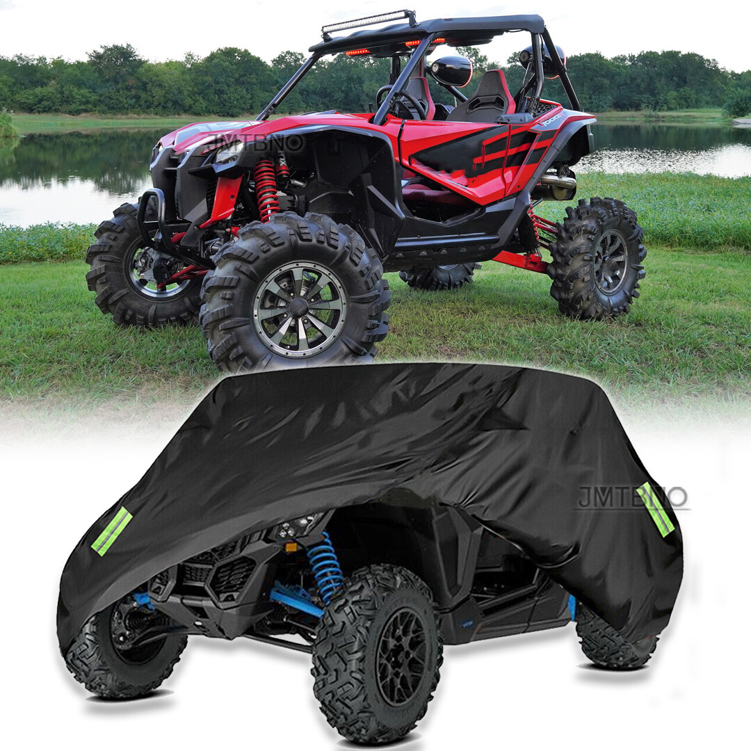 Utility Vehicle Cover Outdoor Storage Side-by-Side For Honda Talon 1000R 1000X