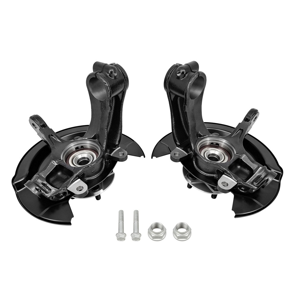 2Pcs Casting Iron Steering Knuckle Assembly for Honda Pilot 2016-2022 Front Side