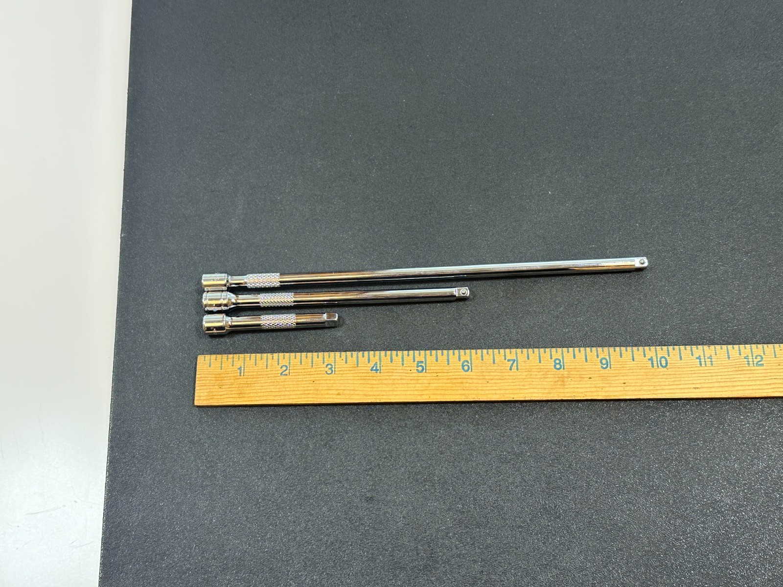 ?? NEW SK Tools USA 3pc Knurled 1/4” Drive Extension Set Lot, 3” 6” 10”