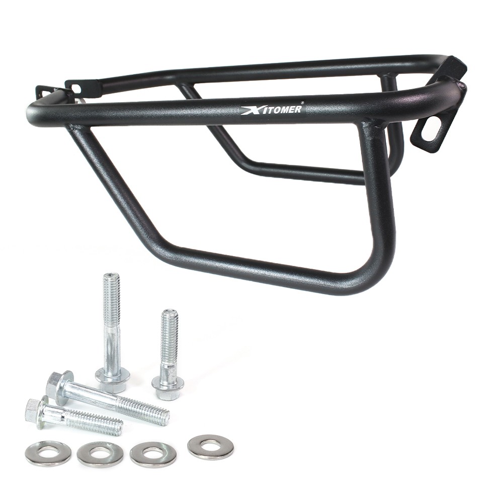 Iron Side Crash Bar Guard Protect Aftermarket Fit For Kawasaki KLR650 1987-2018