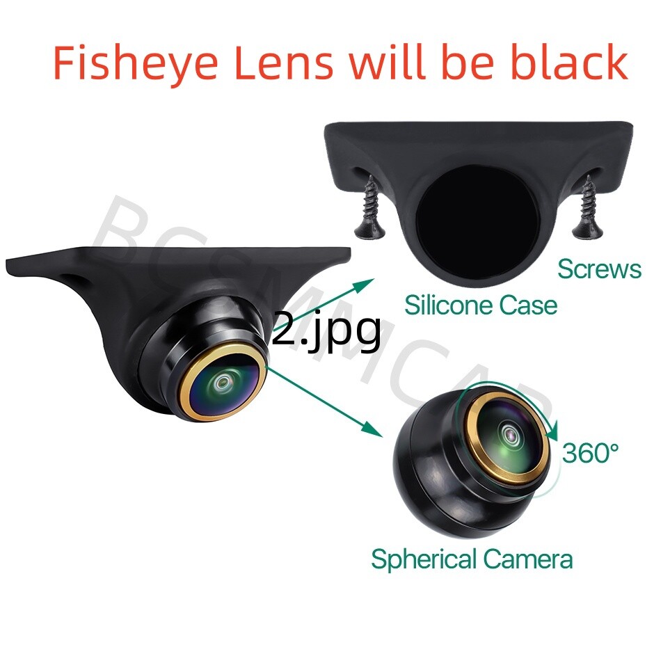 AHD/CVBS Car Rear View Camera Reverse Backup Parking Night Vision Waterproof