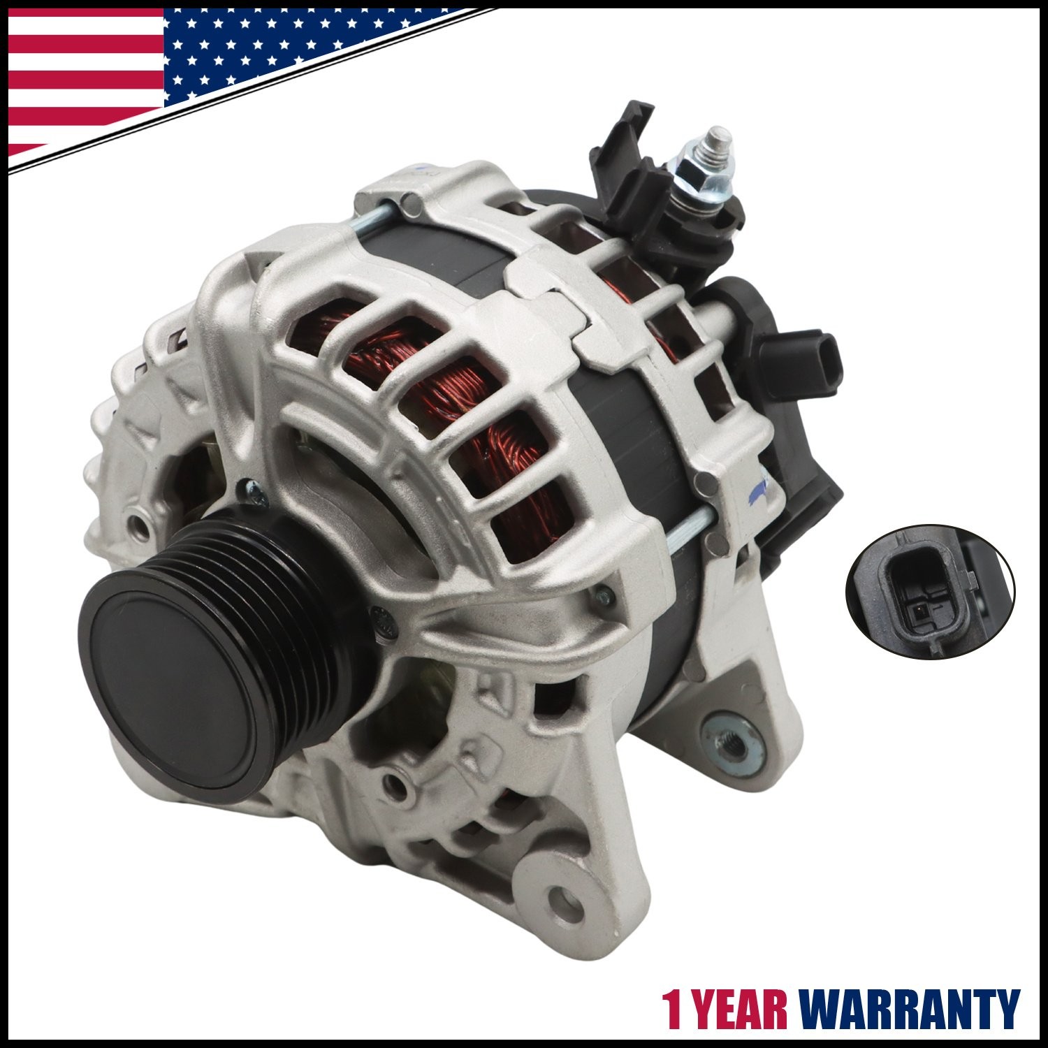 For Nissan Sentra S SV SR Sedan 2.0L 2020-2022 120AMP 12V Alternator 231006LB0A