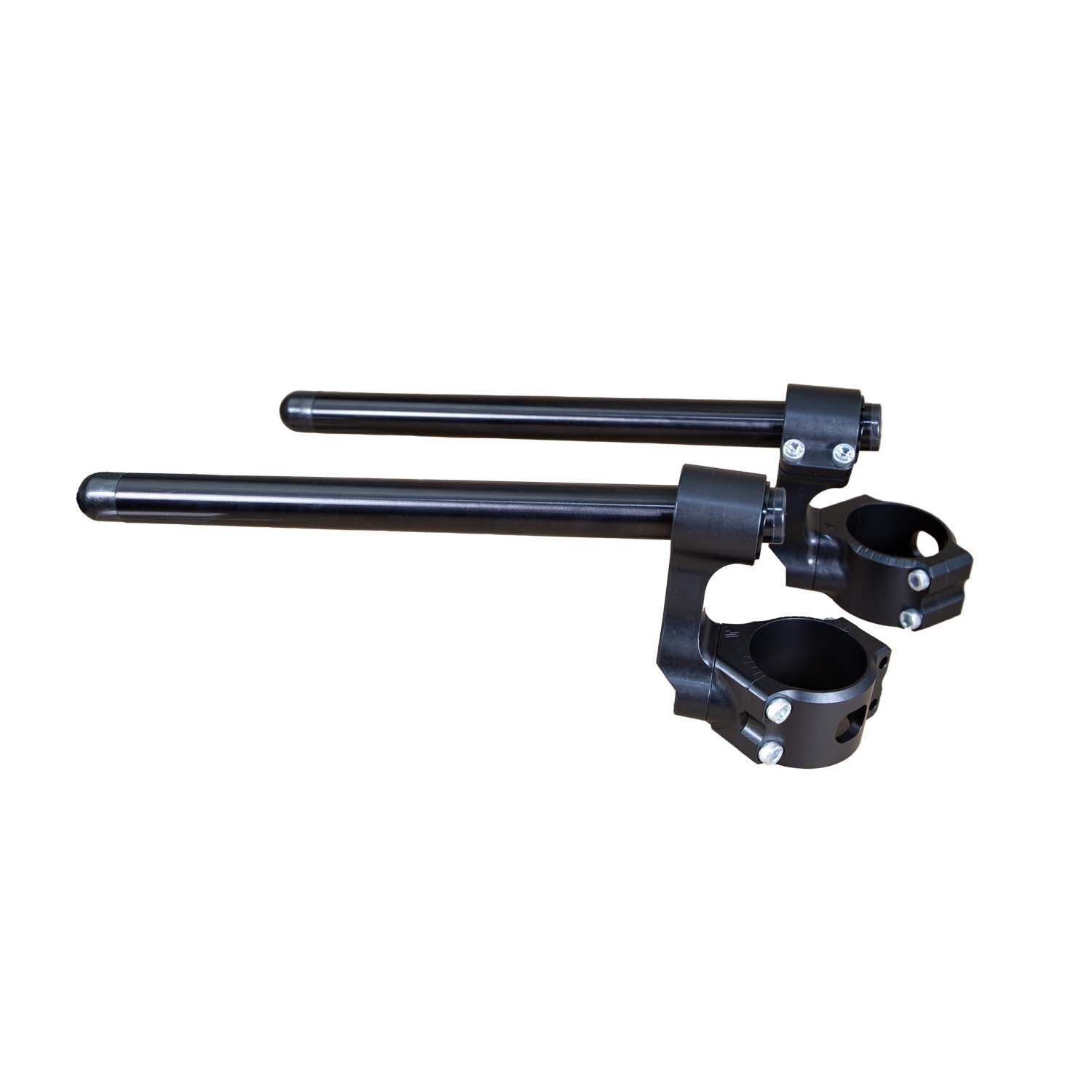 ADJUSTABLE ANGLE WOODCRAFT RACING 48mm SIDE MOUNT CLIP-ON KIT WITH 3″ INCH RISE
