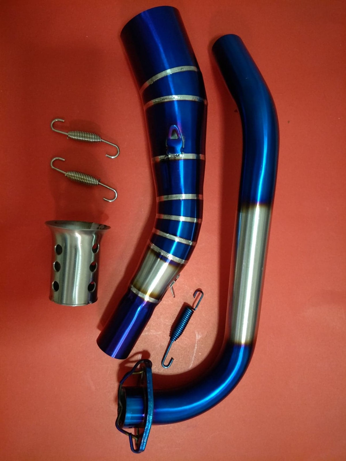 Pipe Exhaust 2″ Titanium Stainless Steel 304 For HONDA Grom MSX125- SF2014-2026