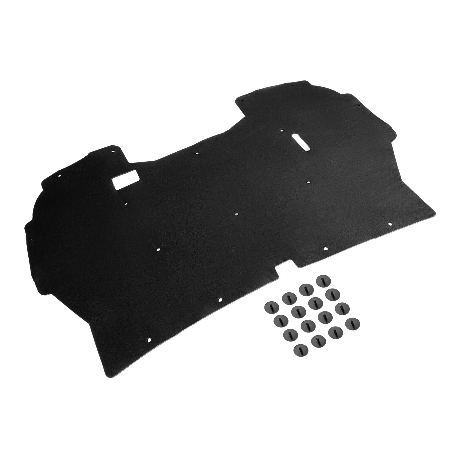 For 1992-1996 Ford F-150/F-250 F-350 Truck 1992-1997 Hood Insulation Pad w/Clips
