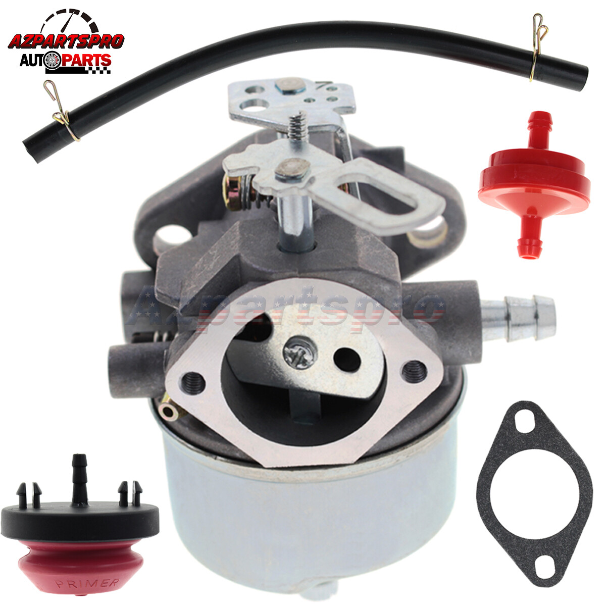 New Carburetor W/ Gasket for Tecumseh 632110 632370 632370A HM100 HMSK90 HMSK100