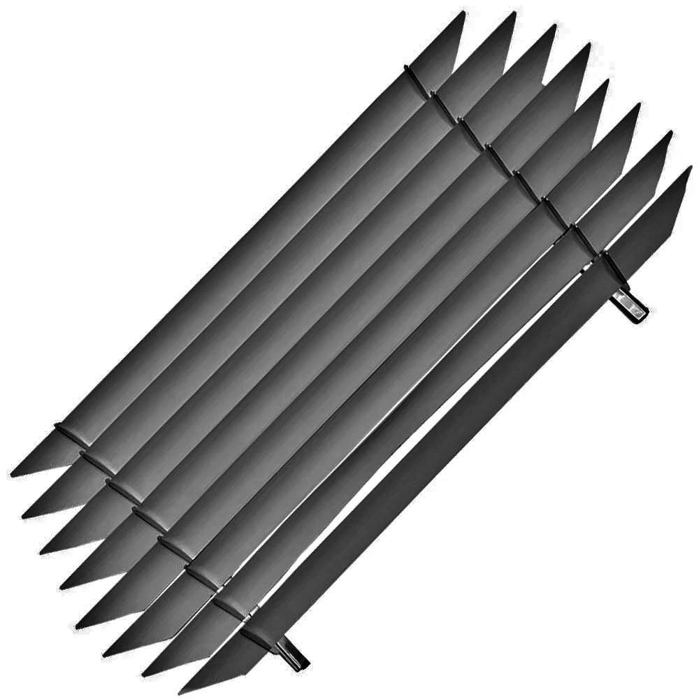 Rear Window Venetian Blinds Black Fixed Slats VW T1 Bug Beetle 58-64 – 10445