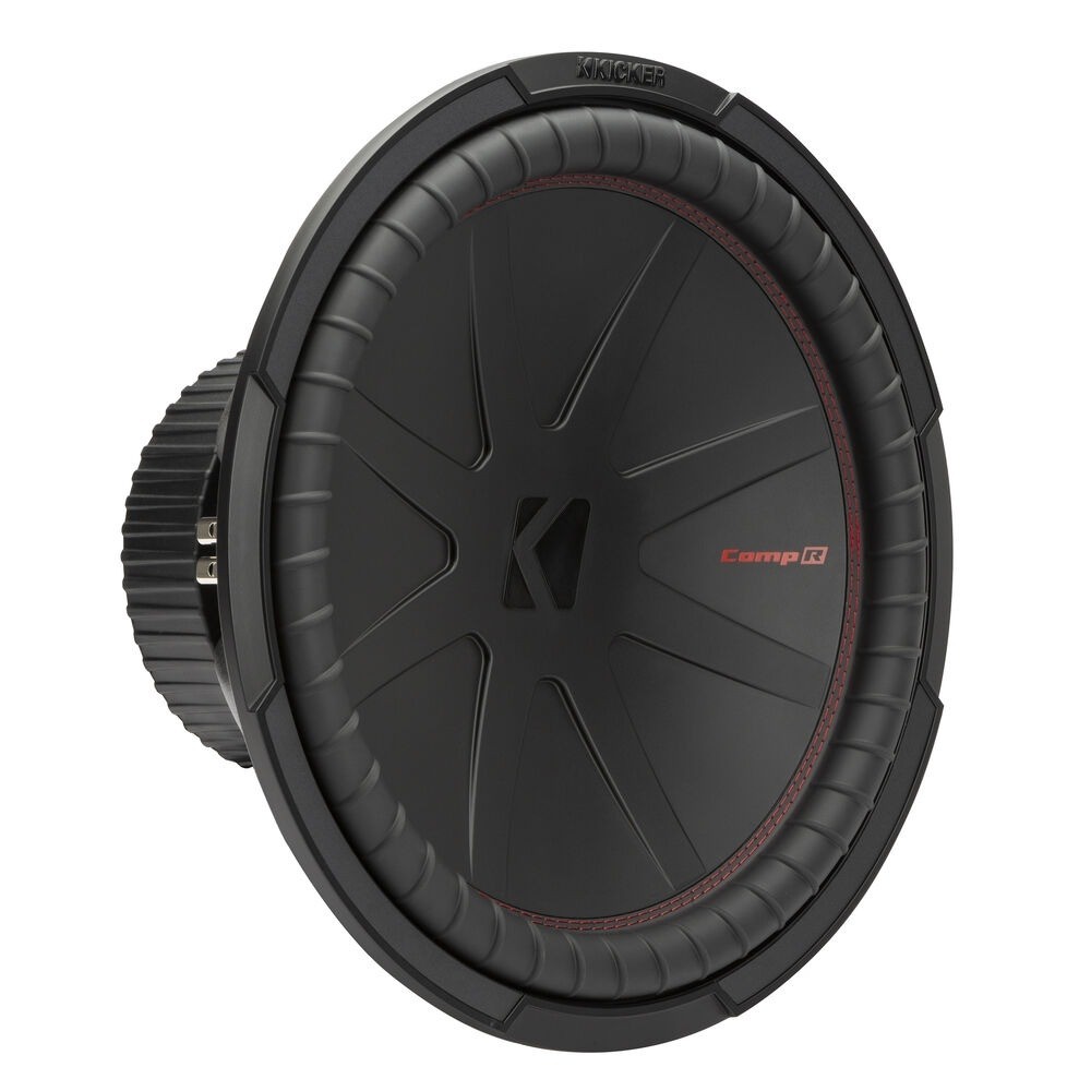 (2) Kicker CWR152 15” CompR Series Dual 2-ohm Subwoofer