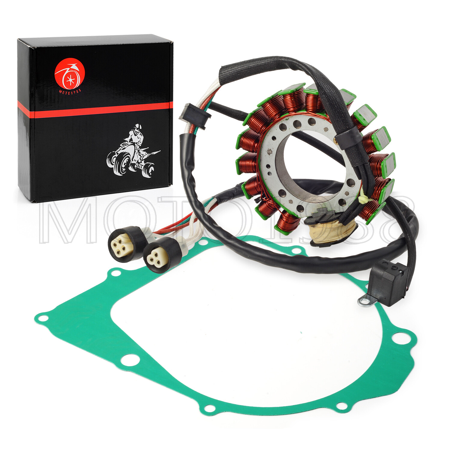 1990 1991 1992 1993-1995 Stator & Gasket for Yamaha Warrior 350 3HN-85510-00-00