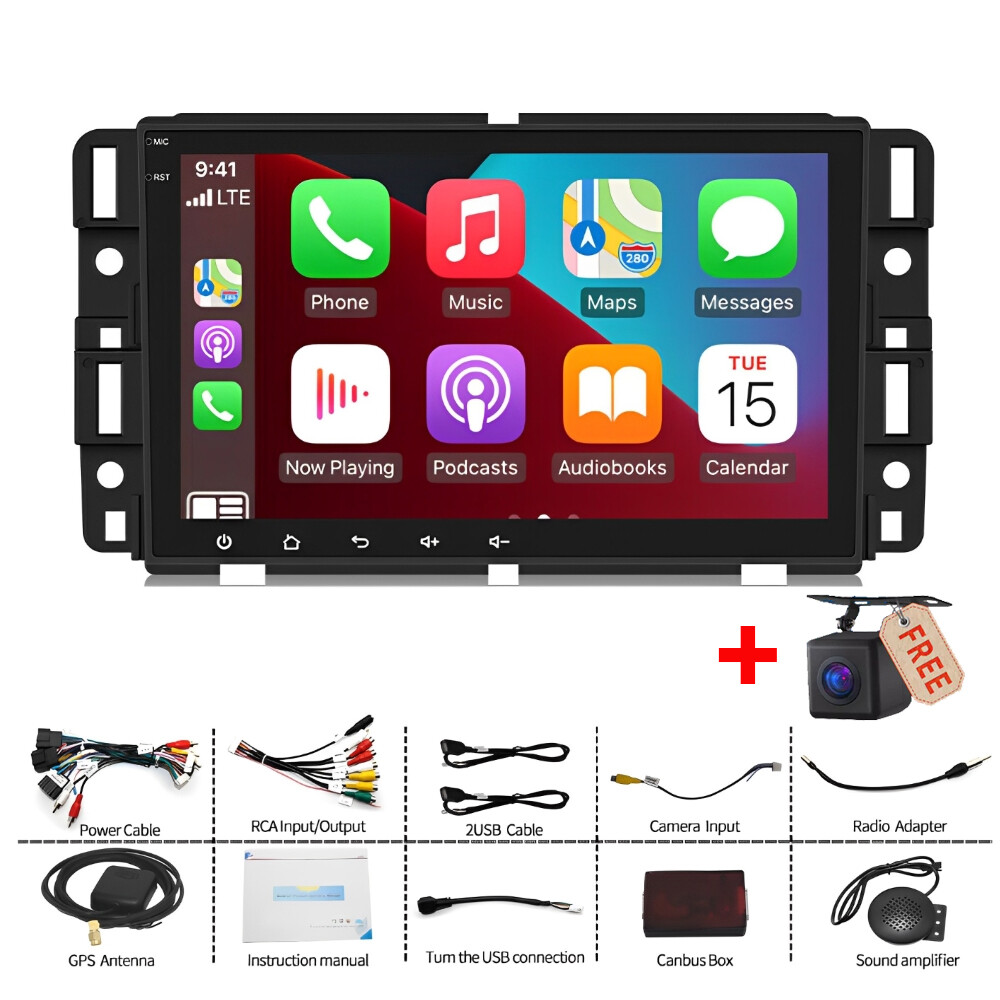 8″ Para 2008-2009 Chevrolet Cobalt Android14.0 GPS Apple Carplay Stereo Radio