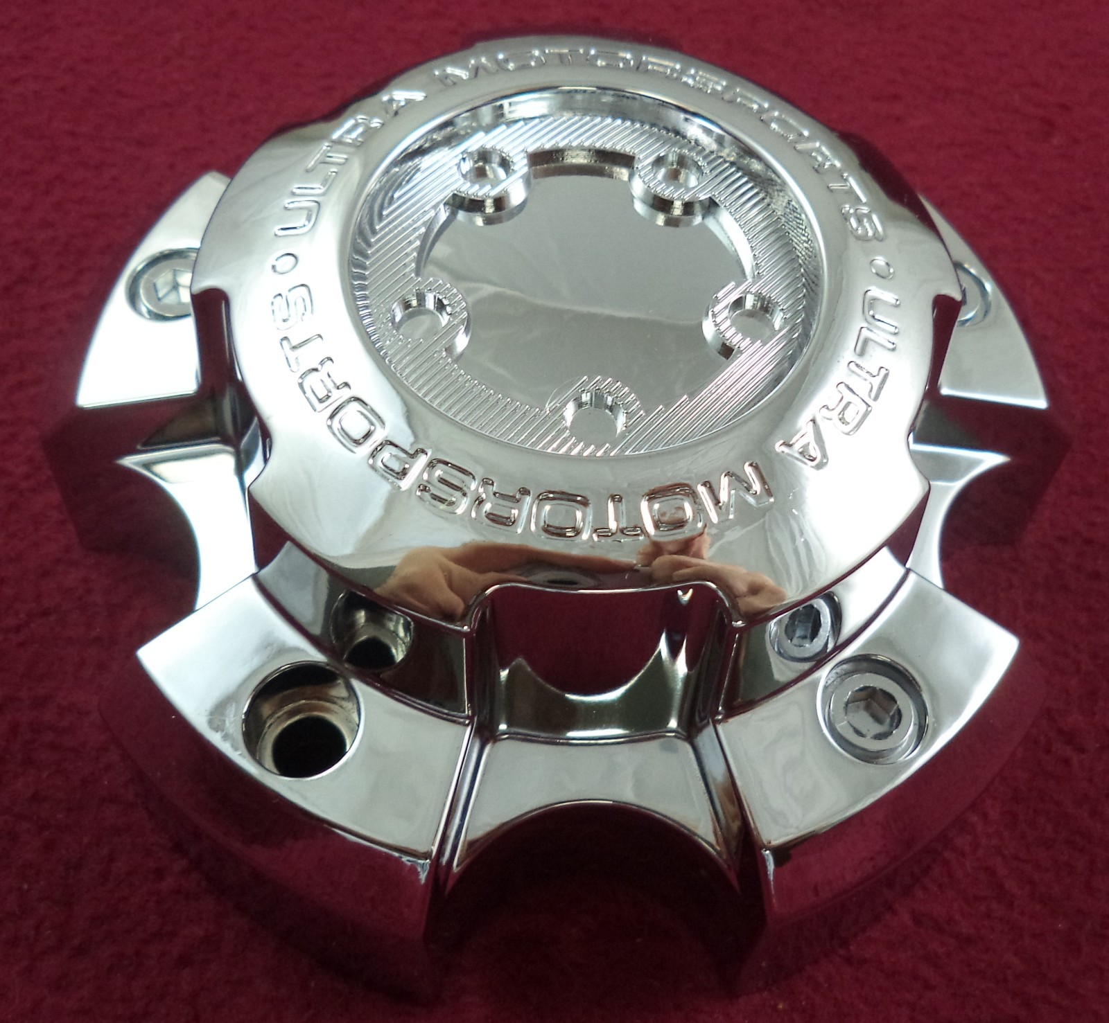 Ultra Motorsports Wheels Chrome Custom Wheel Center Cap # A89-9854 (1)