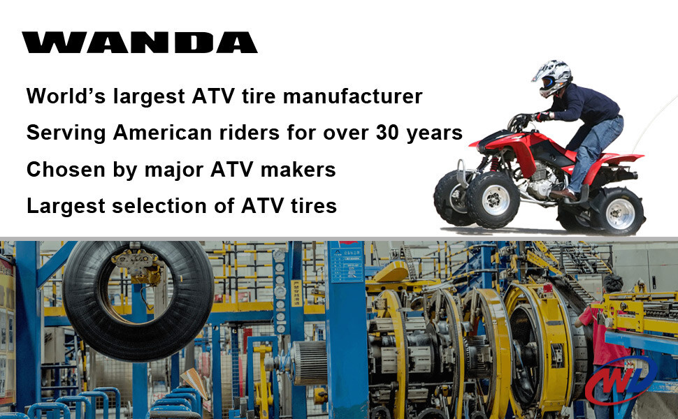 2 ATV Tires 22×7-10 22x7x10 4PR WANDA Sport 22×7.00-10 – GNCC Cross Country Race