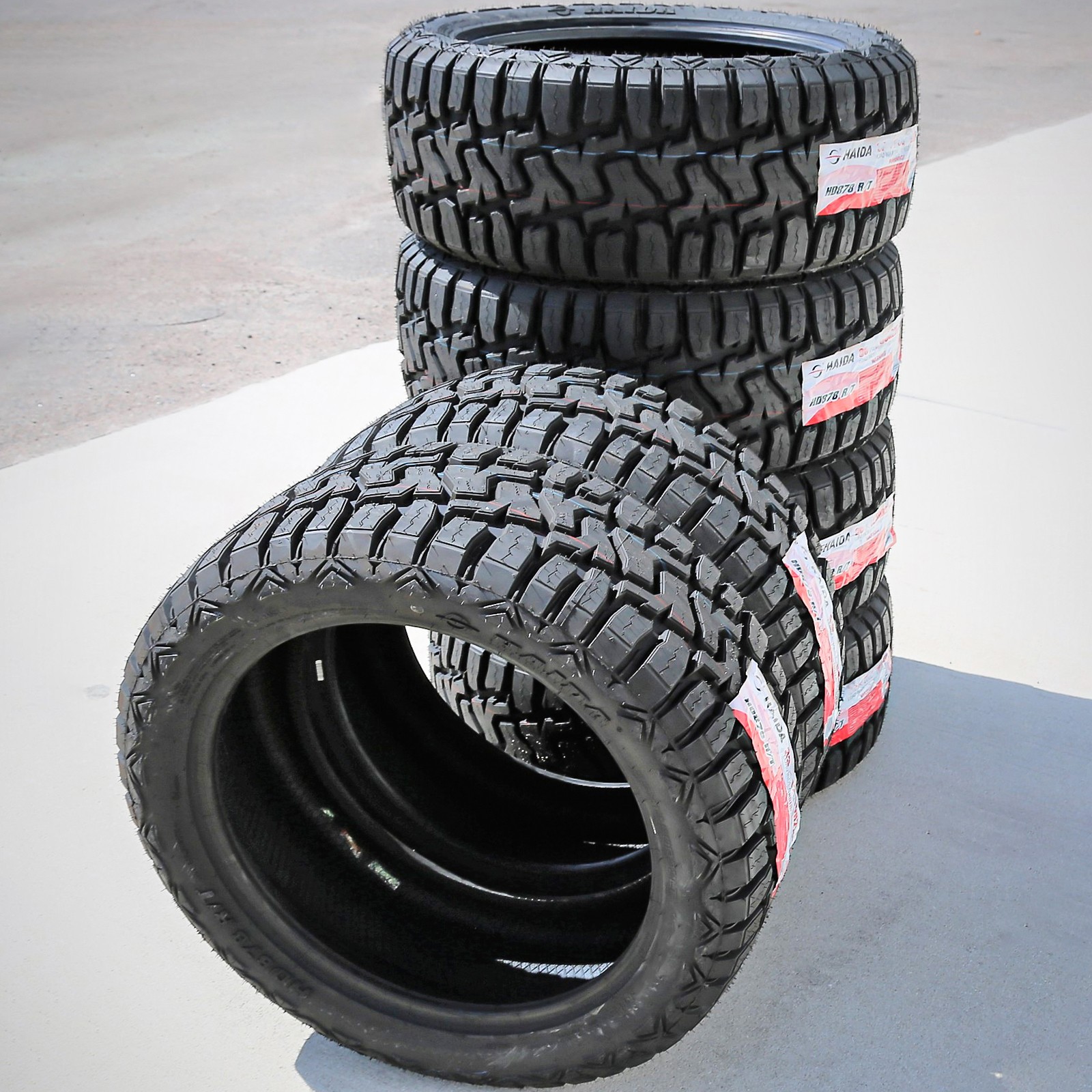 4 Tires Haida HD878 R/T LT 33X12.50R24 Load E 10 Ply RT Rugged Terrain