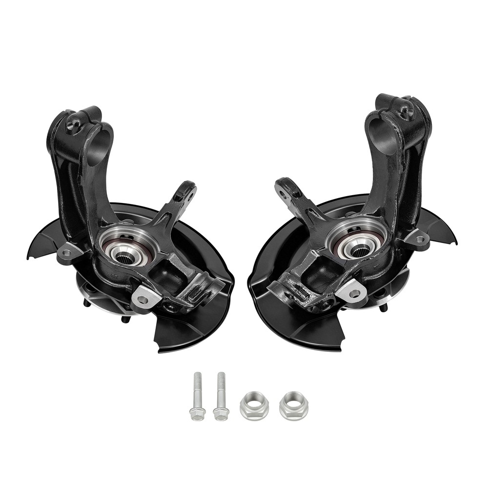 2Pcs Casting Iron Steering Knuckle Assembly for Honda Pilot 2016-2022 Front Side
