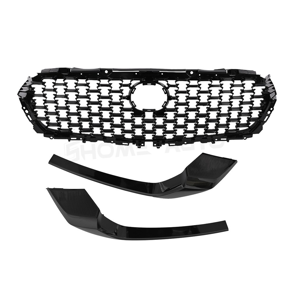 Fits 2023 2024 Mazda CX-50 Front Upper Grille And Left＆Right Side Molding Trims