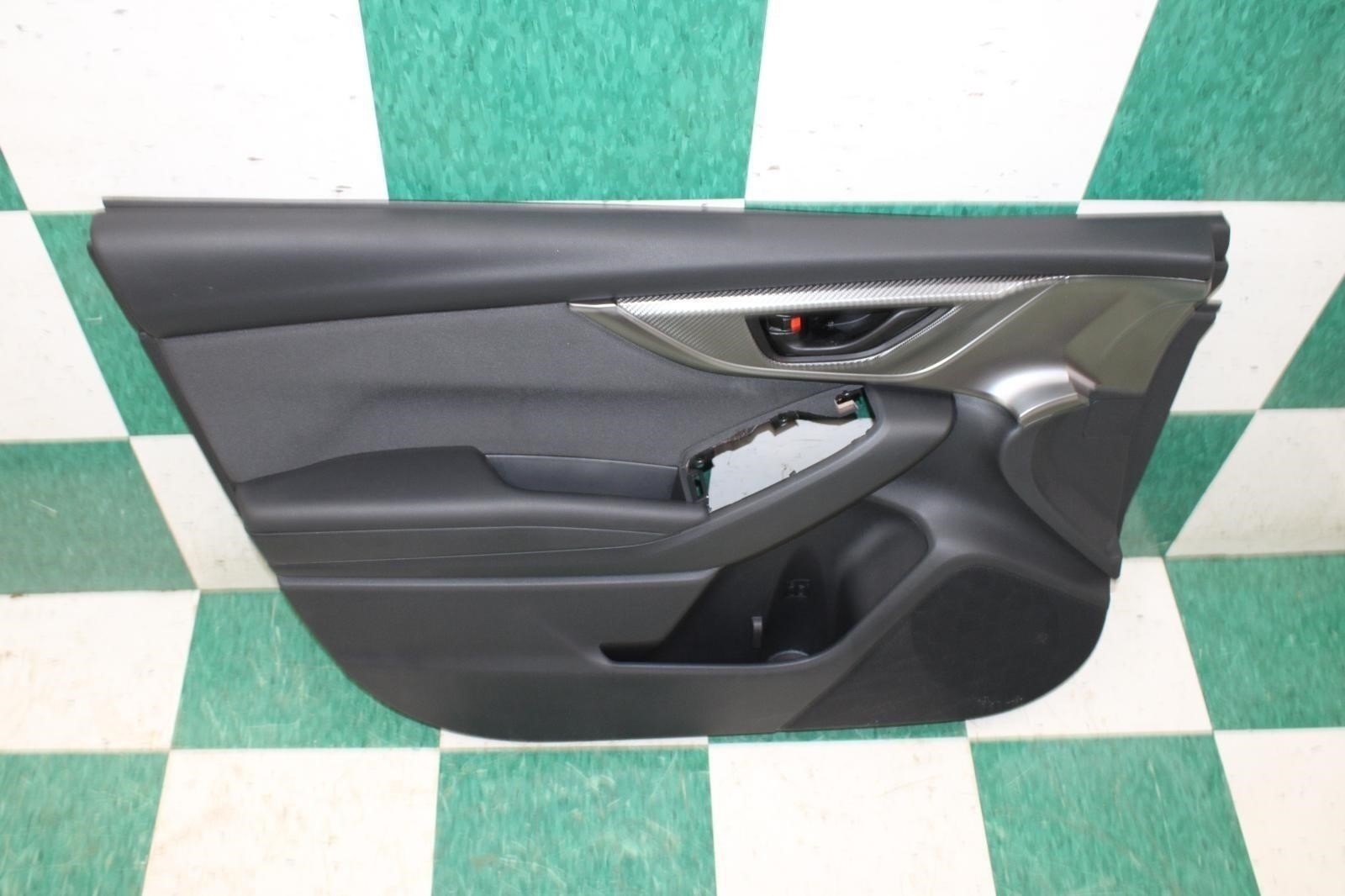 22-24 WRX Black Cloth Insert Driver LF Front Interior Door Trim Panel Factory OE