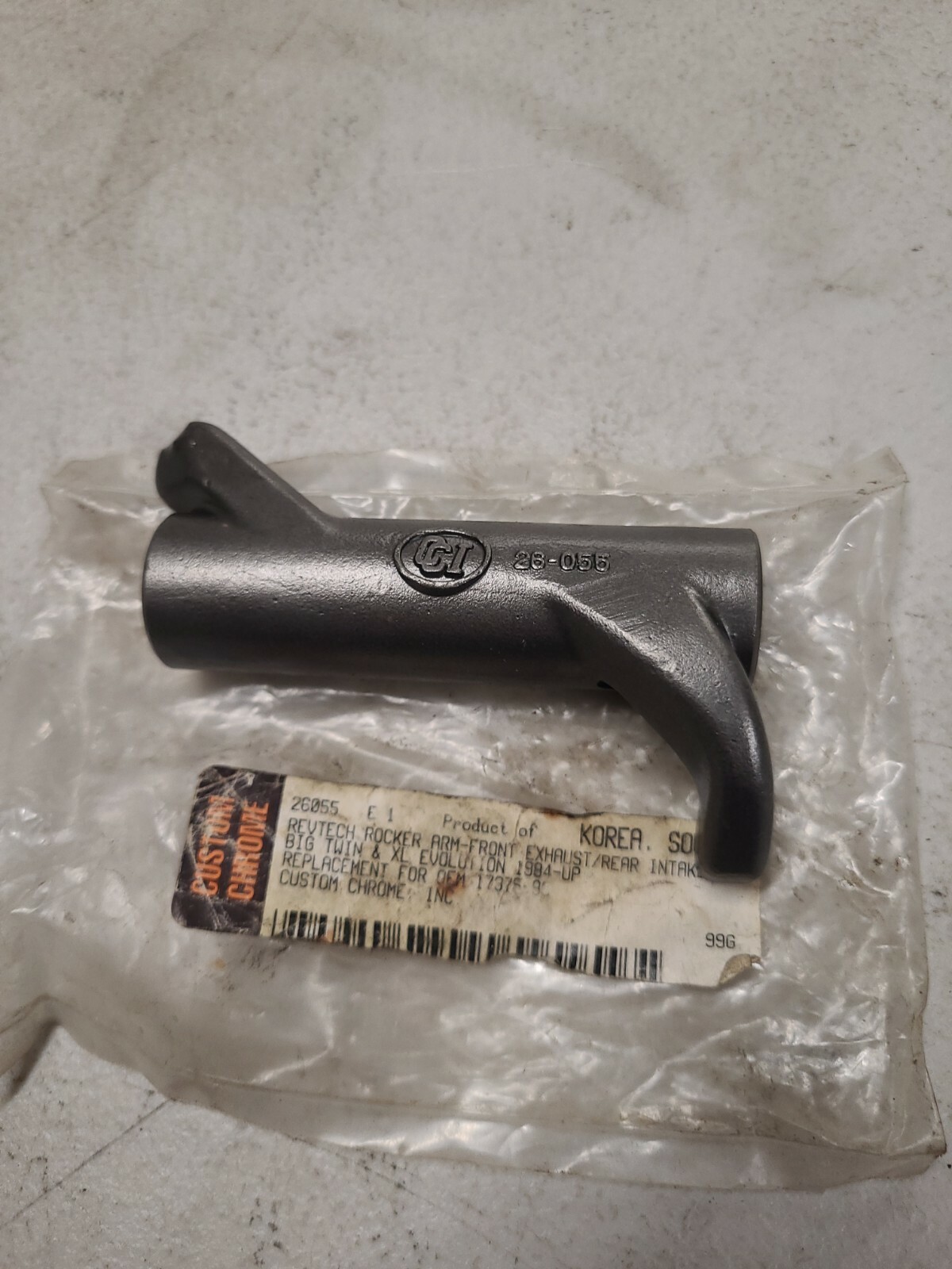 Custom Chrome Revtech FORGED ROCKER ARM front exhaust rear intake 26055 17375-83