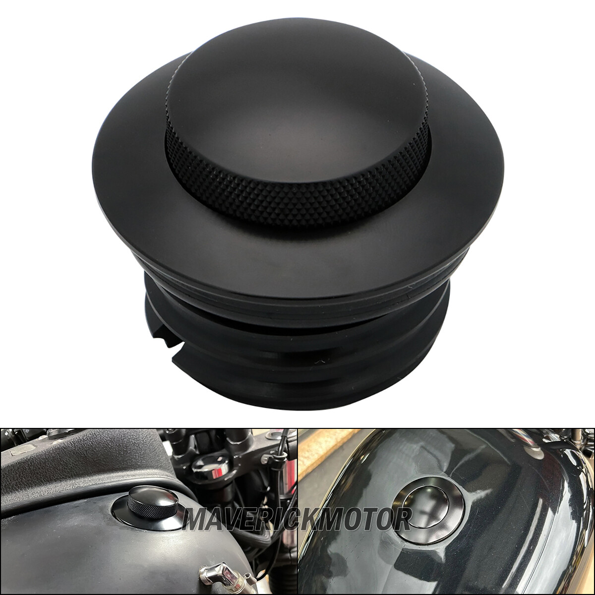 For Sportster 883 1200 48 72 Softail Dyna CVO Fatboy Fuel Gas Cap Oil Tank Cover