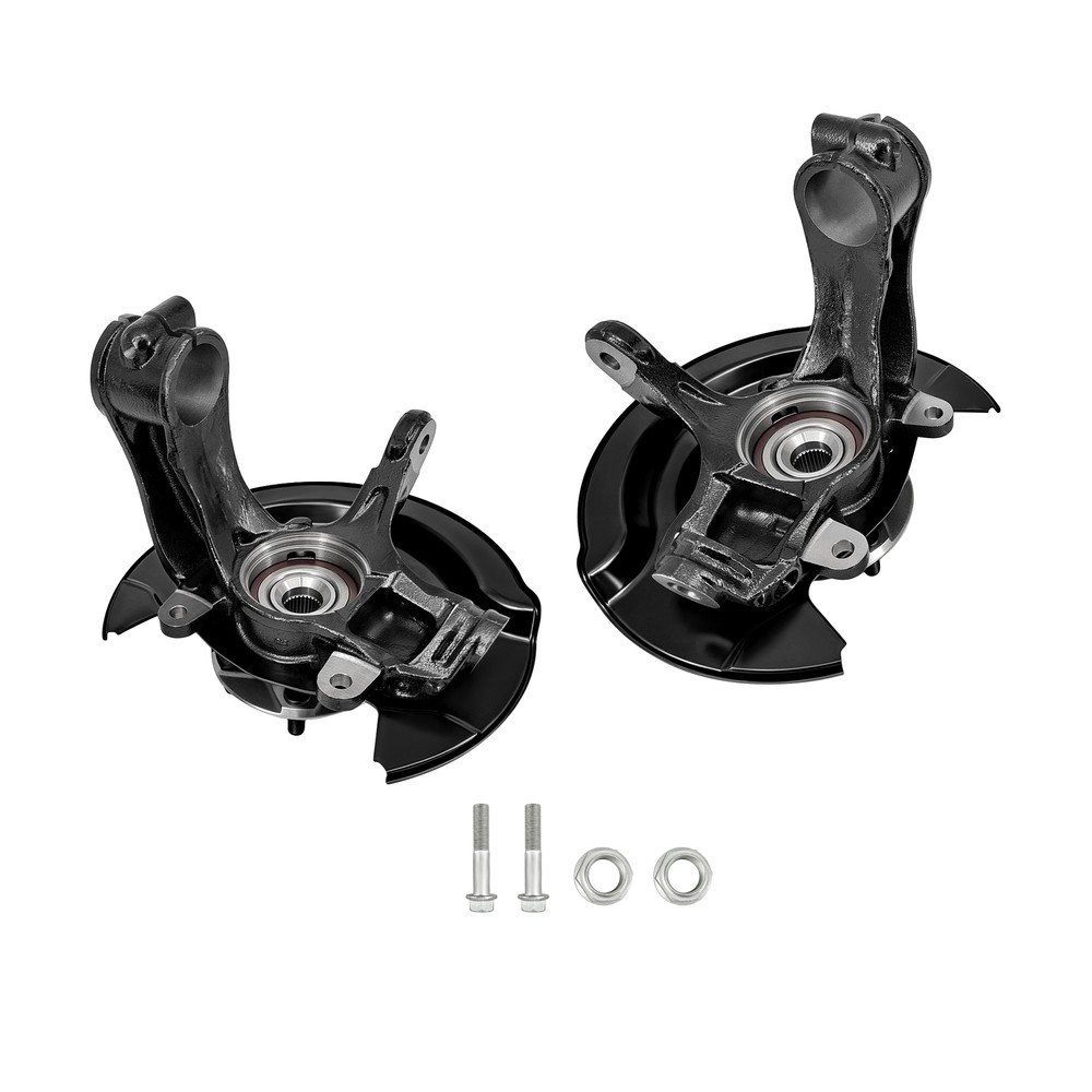 2Pcs Casting Iron Steering Knuckle Assembly for Honda Pilot 2016-2022 Front Side