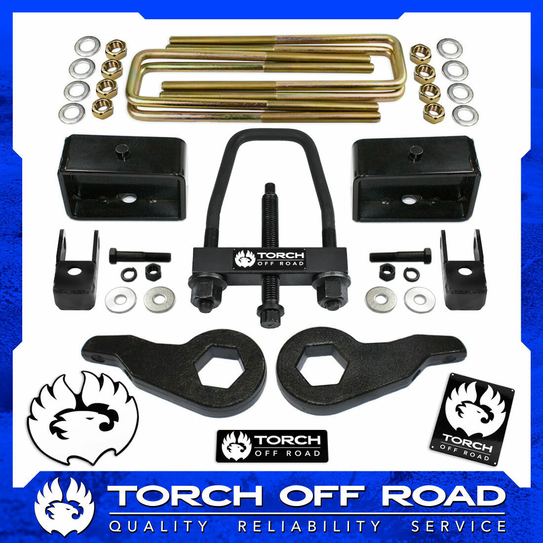 3″ Front 3″ Rear LIFT Kit 99-07 Chevy Silverado GMC Sierra 1500 4X4 4WD Tool SE