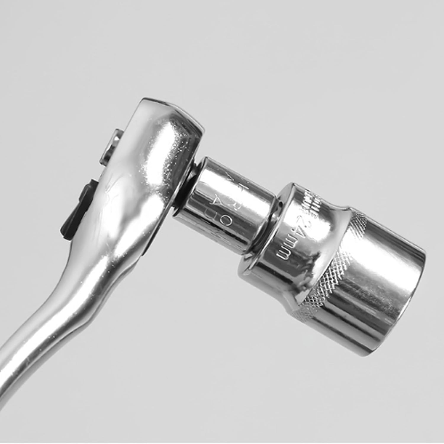2Pcs 1/4 Inch Drive F x 3/8 Inch M CR-V Steel Socket Adapter, Female to Male …