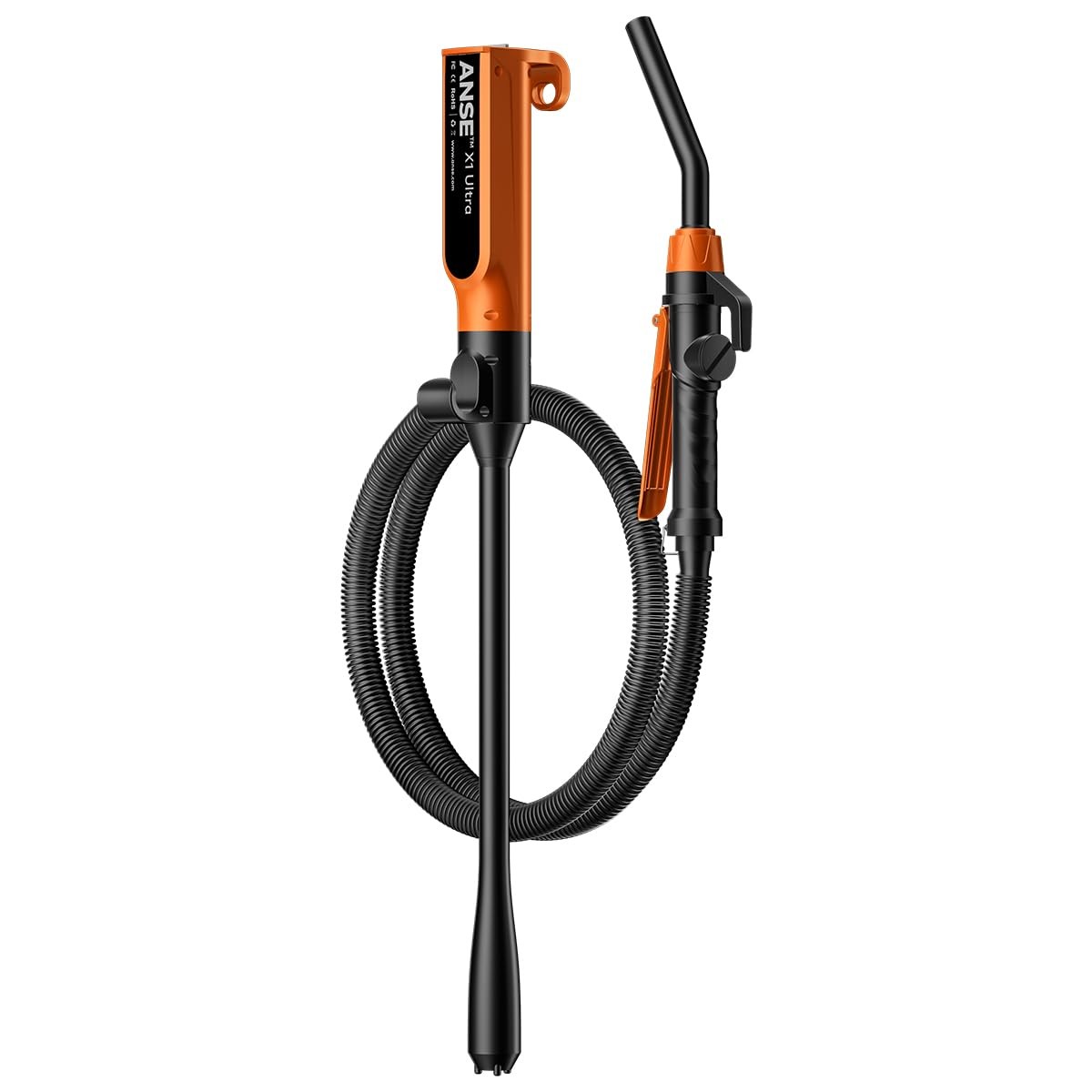 ANSE Rechargeable Fuel Transfer Pump with 6000mAh Li-ion 3.3ft long hose