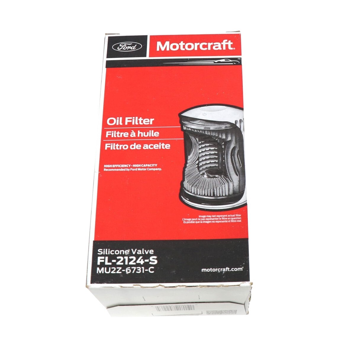 Motorcraft FL2124S Engine Oil Filter (Pack of 4)